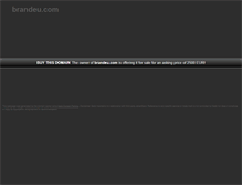 Tablet Screenshot of brandeu.com